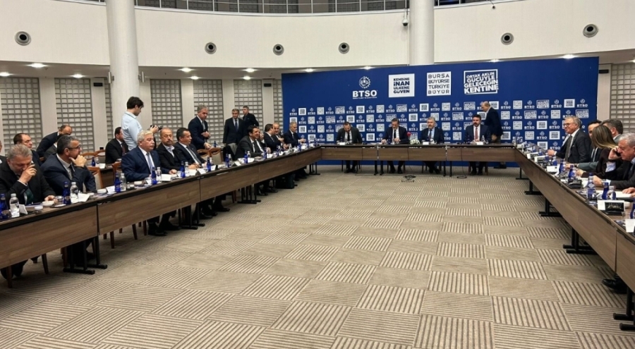 Bursa'da Sanayi ve Teknoloji İş Birliği Kurulu (SANTEK) zirvesi