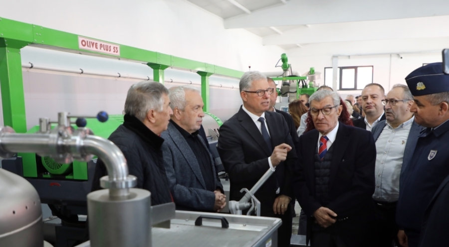 Mudanya'da İmece Çepni Zeytinyağı Fabrikası hizmete girdi