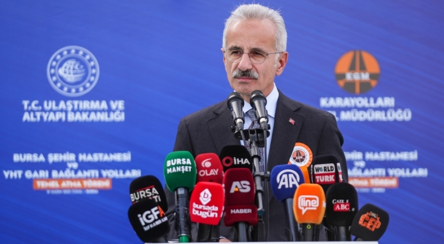 Bursa'ya 272 milyarlık ulaşım hamlesi! Bakan Uraloğlu temeli attı