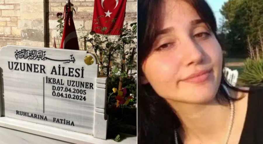 Katledilen İkbal Uzuner'in mezarı başında uygunsuz hareketler! 2 kişiye gözaltı