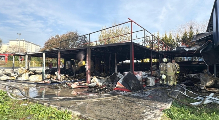 Yıldız Teknik Üniversitesi'nde yangın paniği