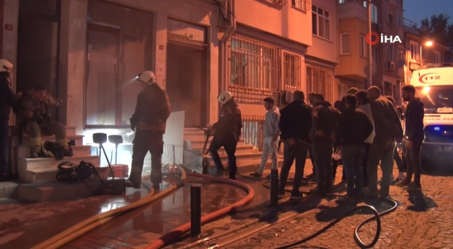 İstanbul'da korkutan yangın