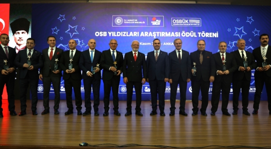 Bursa OSB firmalarına ödül yağdı