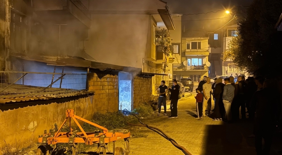 Bursa'da yangın paniği!