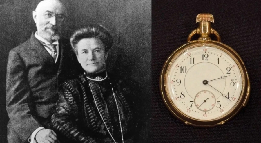 Titanik'ten kalan altın cep saati rekor fiyata satıldı