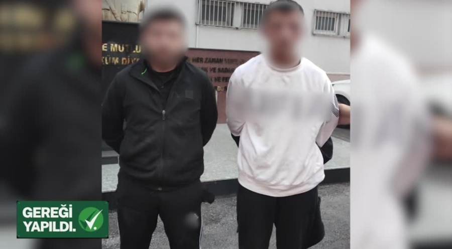 Bakan Yerlikaya, berber dükkanına silahla saldıran iki zanlının yakalandığını bildirdi