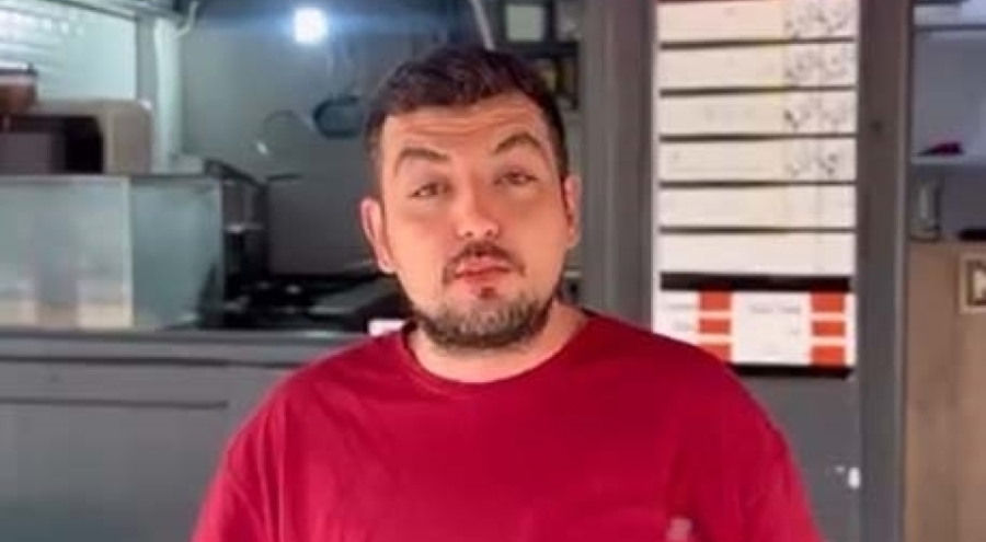 Bursa'da ilginç hırsızlık! Pilavcıya camdan girip tatlı yedi