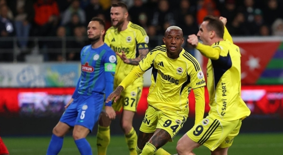 Fenerbahçe'den gol yağmuru: Rizespor 2-5 Fenerbahçe