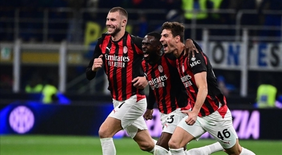Milano derbisini Milan, tek golle kazandı
