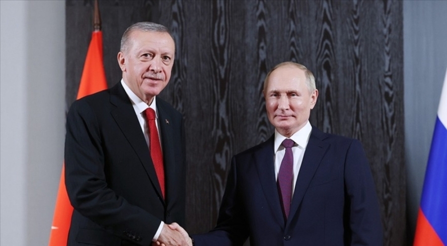 Cumhurbaşkanı Erdoğan, Putin'le telefonda görüştü