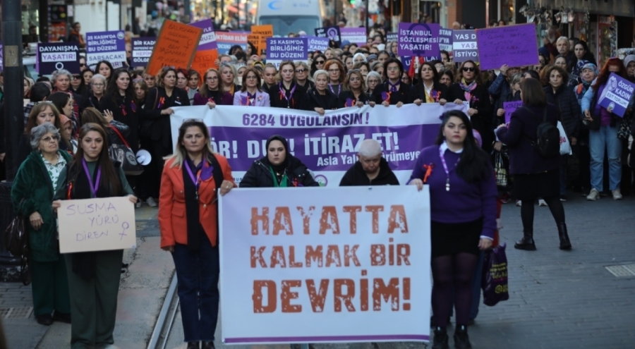 Bursa'da adımlar şiddetsiz bir dünya için atıldı