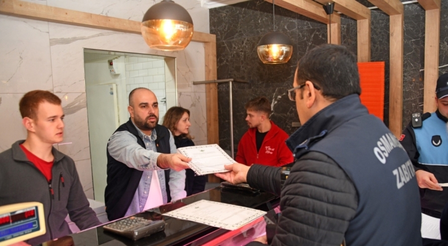 Gıda zehirlenmelerindeki artış üzerine Osmangazi'de kapsamlı denetim