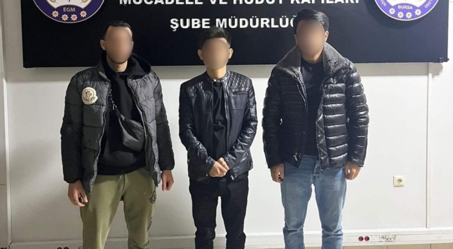 Bursa'da 27 yabancı uyruklu şahıs operasyonla yakalandı!