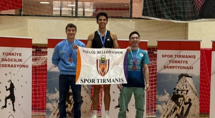 İnegöl Belediyesporlu sporcu Türkiye Şampiyonu oldu
