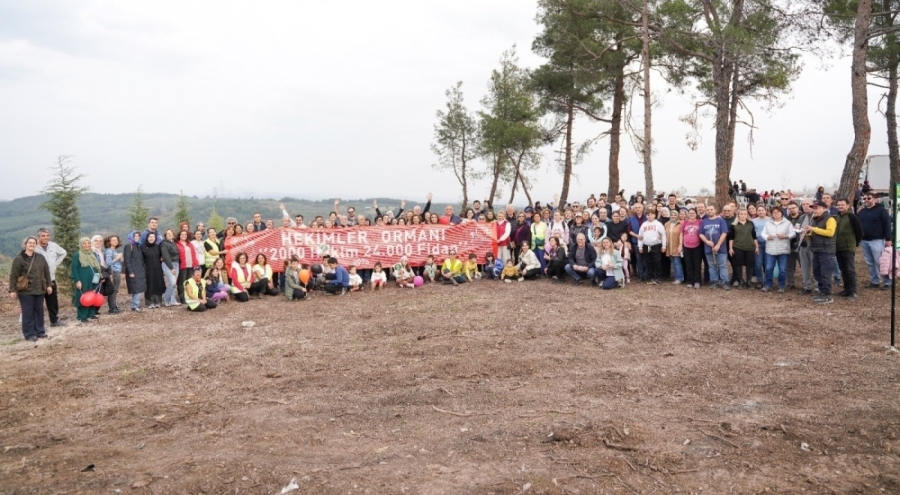 Bursa'da 'Hekimler Ormanı' için büyük buluşma
