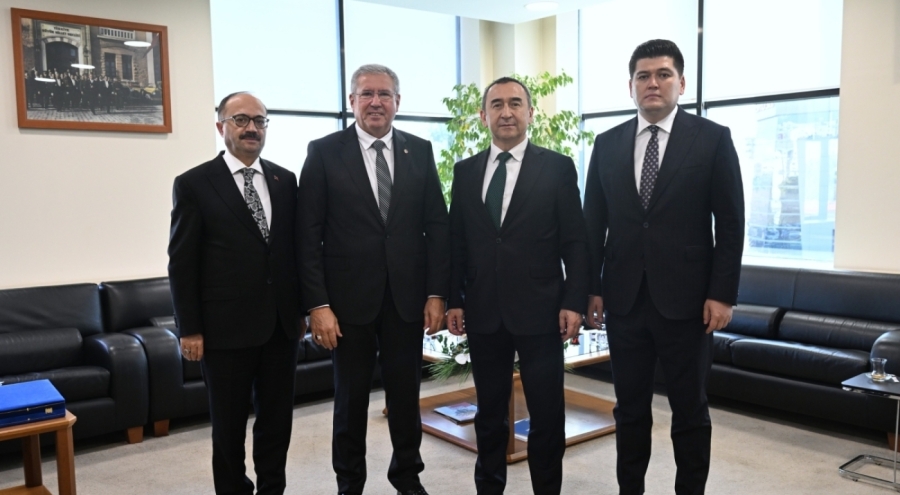 BTSO, Özbekistan Büyükelçisi İlkhom Khaydarov'u ağırladı