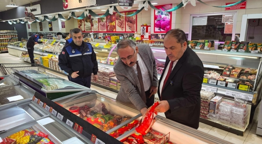 Gemlik Belediyesi'nden market ve gıda ürünlerine sıkı denetim