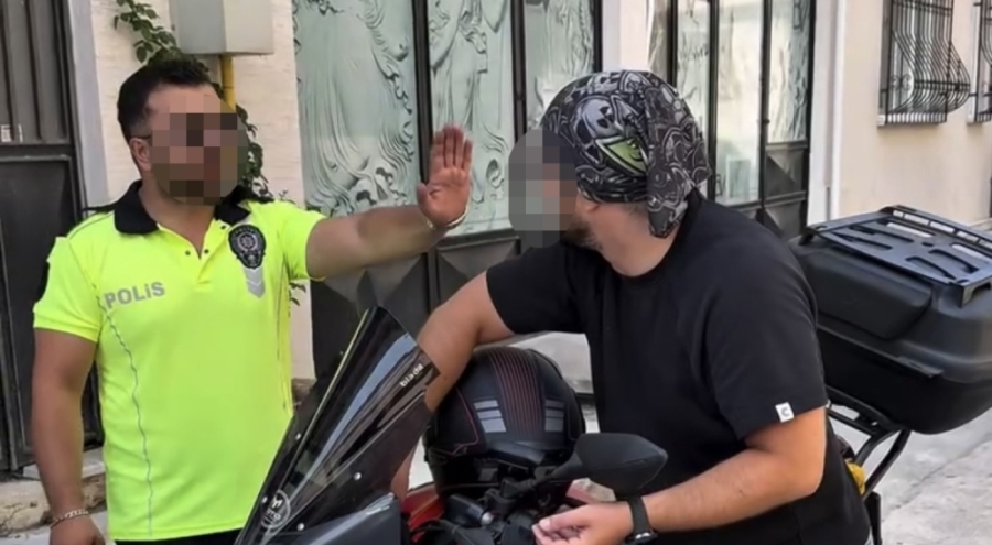 Bursa'da kurgu video için polis üniforması giyen 2 şahıs gözaltına alındı