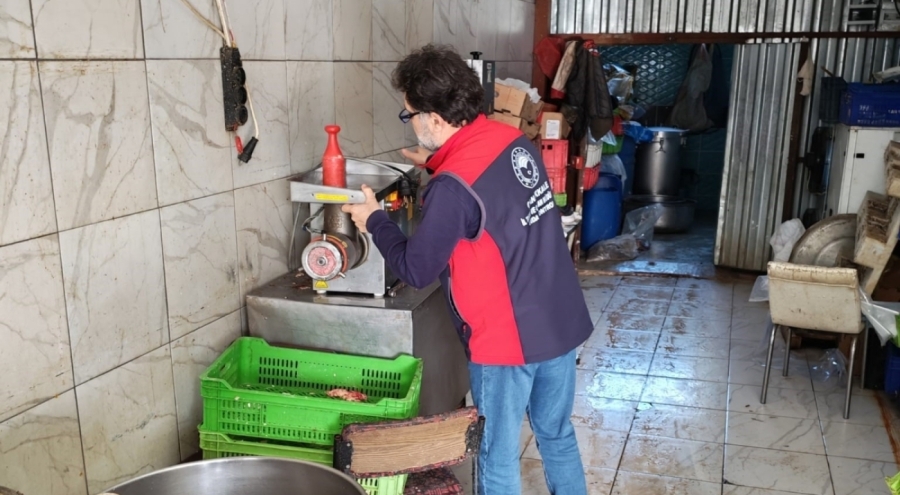 Çanakkale'de uygunsuz şartlarda çalışan işletme mühürlendi