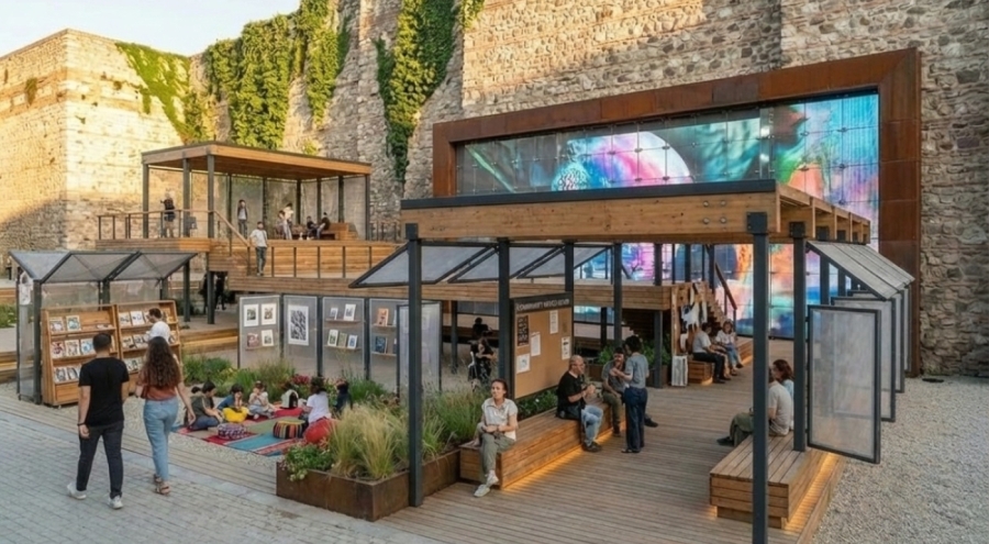 Osmangazi'nin tarihi mekanları video oyunları ve yapay zekayla tasarlandı