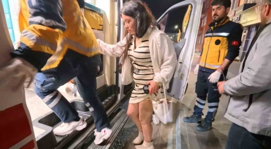 Aksaray'da kıskançlık krizi: Genç kadın bıçakla yaraladı