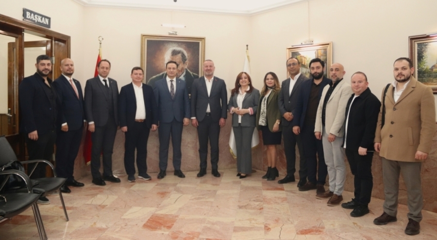 İMSİFED heyeti Karacabey'de temaslarda bulundu