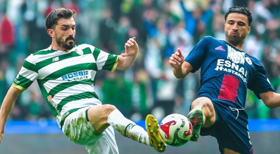 Bursaspor'dan şampiyonluk yolunda dev galibiyet!