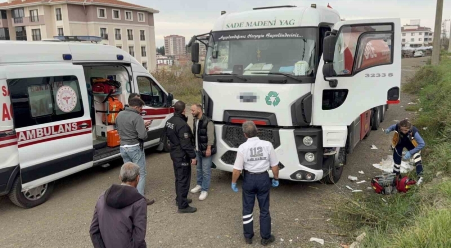 Tanker sürücüsü araçta ölü bulundu