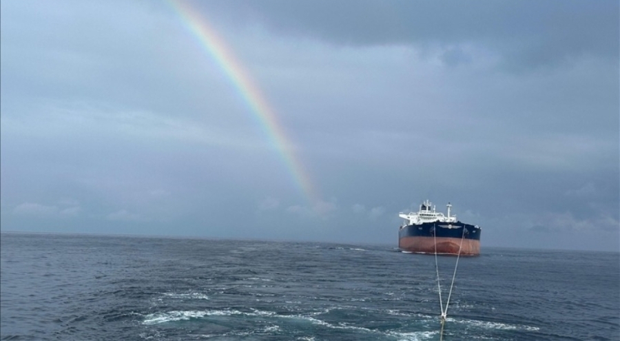 "VIRAT" isimli gemi İstanbul açıklarına ulaştı