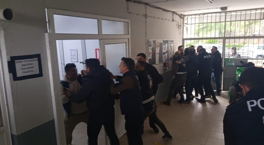 Amatör maçta arbede: 2 kişiye gözaltı