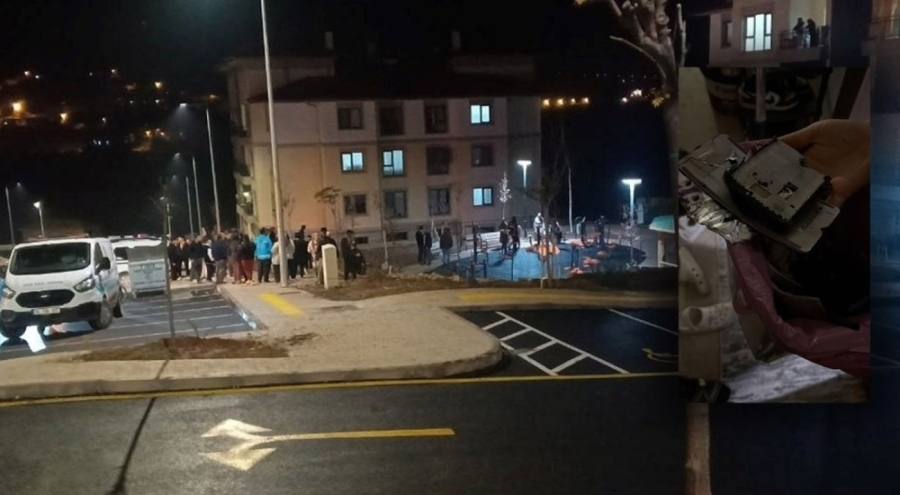 Şarjda bırakılan cep telefonu bomba gibi patladı