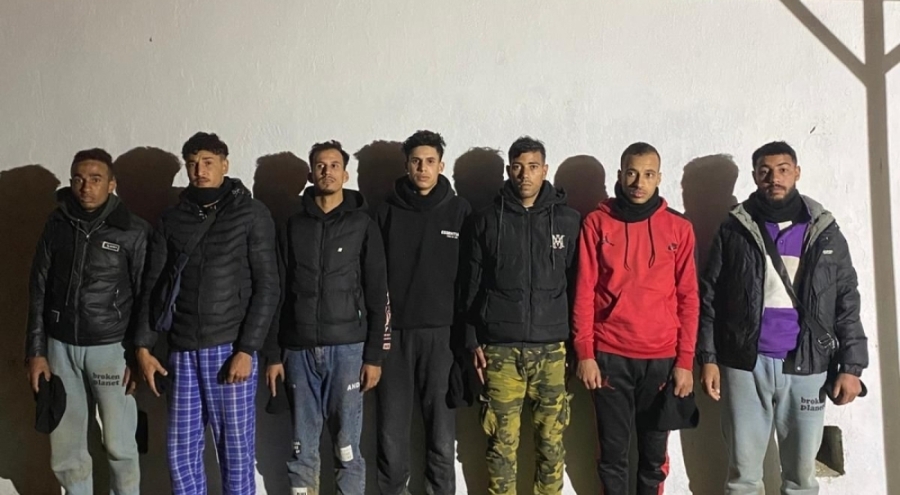 Yunanistan'a geçmeye çalışan 7 düzensiz göçmen yakalandı
