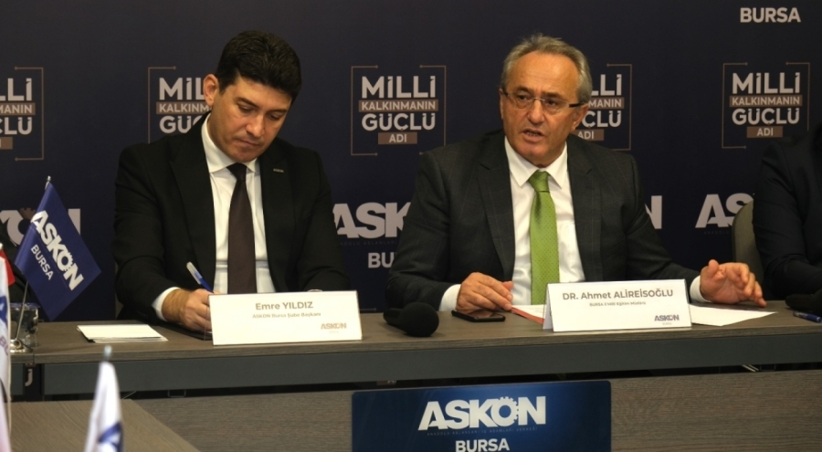 ASKON Bursa'da eğitim-sanayi buluşması gerçekleştirildi