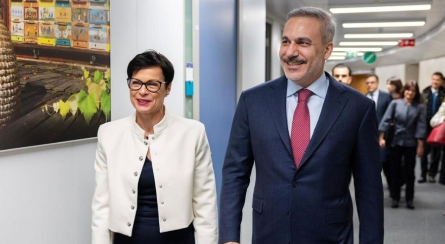 Bakan Fidan, Belçika'da