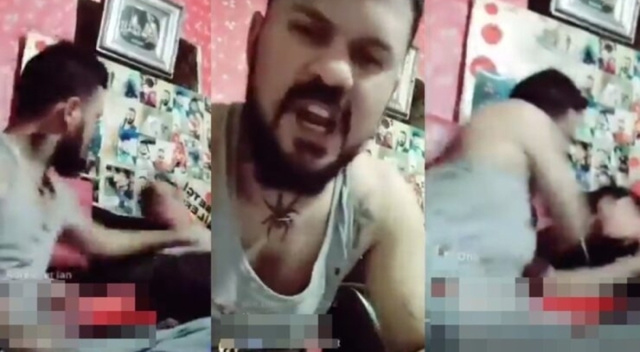 TikTok'ta yayın açıp kadına şiddet uyguladı, "Gücünüz yetiyorsa elimden alın" dedi: Şüpheli yakalandı