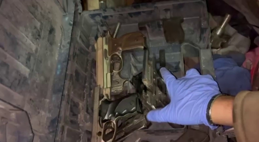 Bursa'da kaçak silah atölyesine operasyon! Çok sayıda silah ele geçirildi