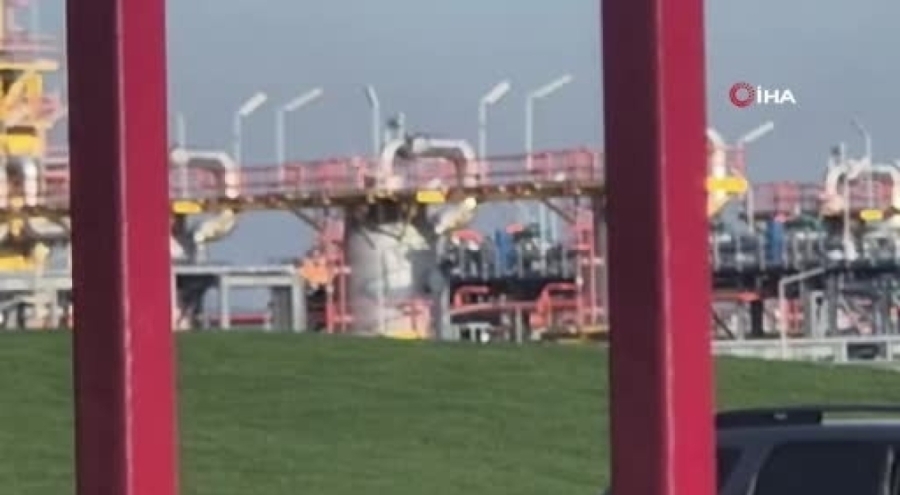 Silivri'de Botaş tesislerinde yangın! Bölge tahliye edildi