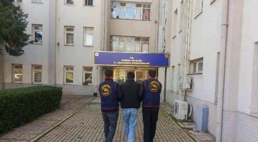 Bursa'da taşınabilir evi çalan zanlı tutuklandı!