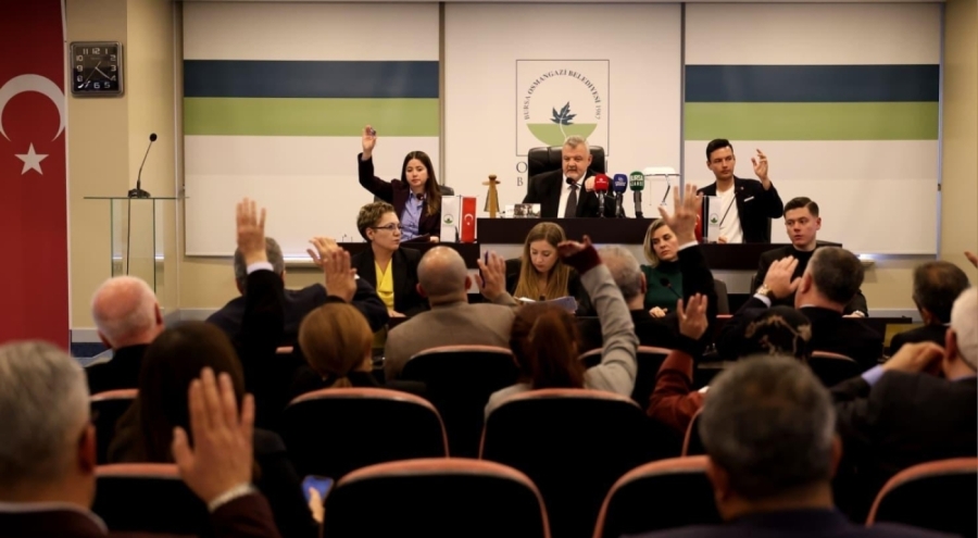 Bursa Osmangazi'de Yılın Son Meclis Toplantısı Gerçekleştirildi