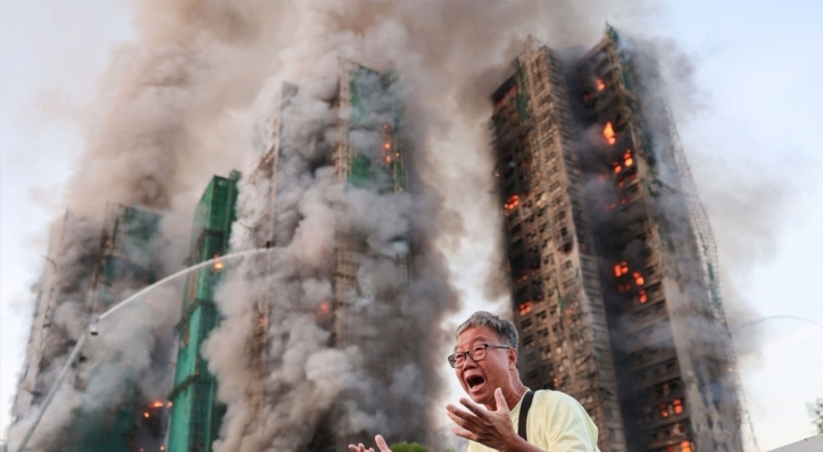 Hong Kong'da Tai Po yangınında hayatını kaybedenlerin sayısı 159'a çıktı