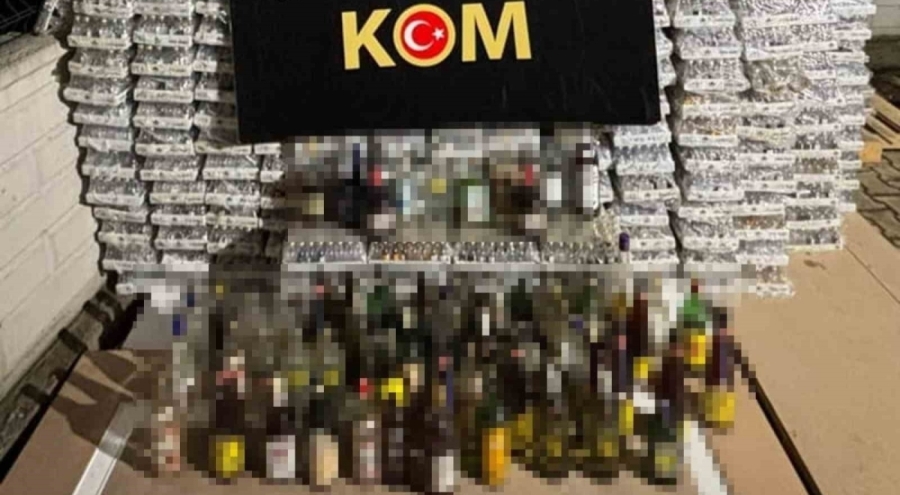 Muğla'da 4 bin 166 litre kaçak içki ele geçirildi