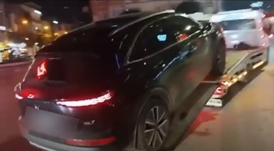 Yalova'da çakarlı otomobil sürücüsüne ceza