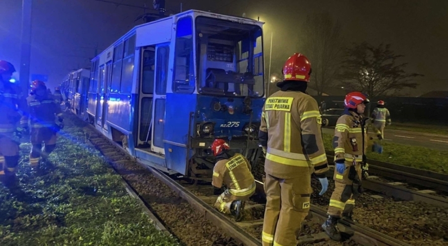 Polonya'da tramvay faciası! Ortalık kan gölüne döndü