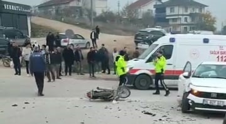 Bursa'da feci kaza: 1 ölü 1 ağır yaralı