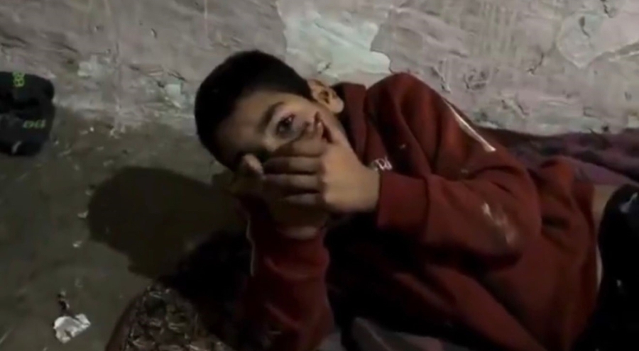 Güvercin kümesinde tutulan engelli çocuk kurtarıldı