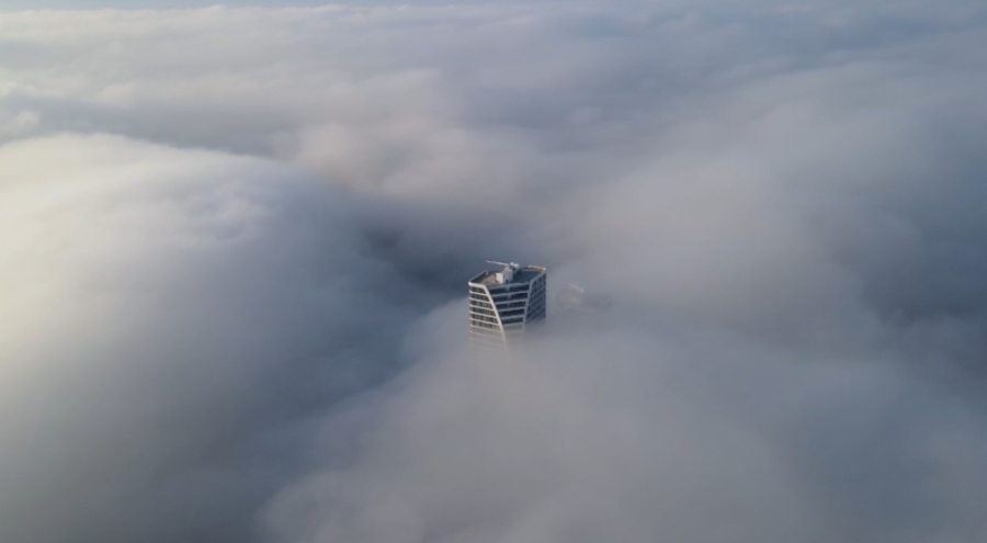 Sis Bursa'yı adeta yuttu