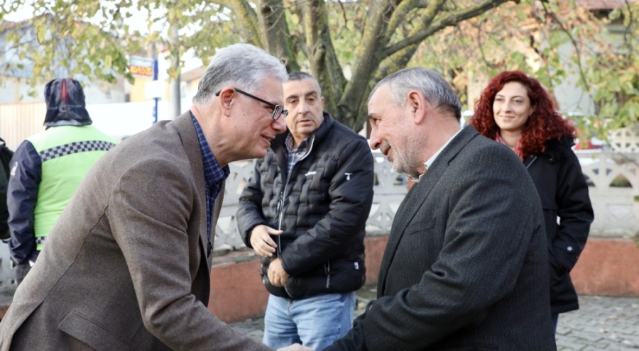 Mudanya Belediye Başkanı Deniz Dalgıç vatandaşların taleplerini dinledi