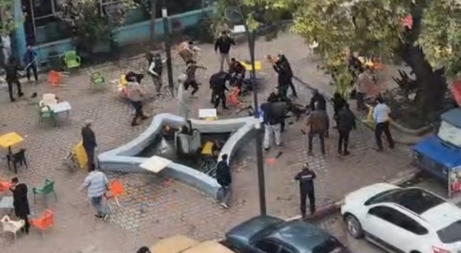 Manisa'da meydan muharebesi gibi kavga: 80 kişi birbirine girdi