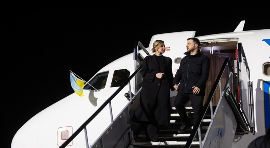 Zelenskiy'nin İrlanda'ya iniş rotasında kimliği belirsiz 4 askeri dron tespit edildi