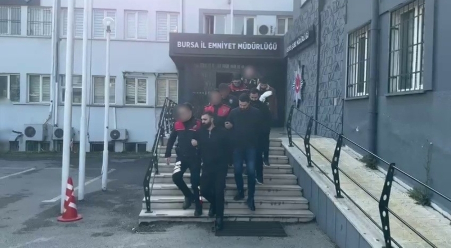 Bursa'da 'servis açmadınız' diye silahlı saldırı düzenlediler! 10 şüpheli gözaltında